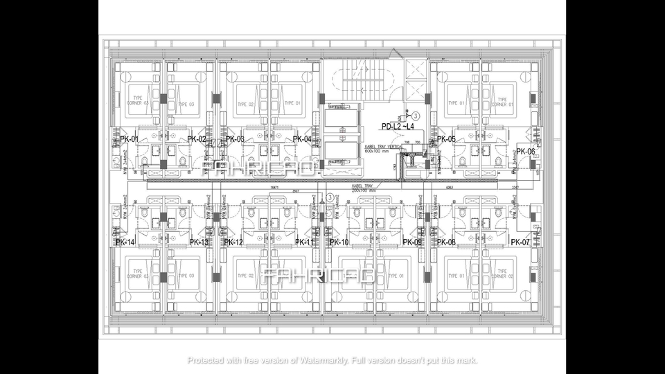 CAD Drawing - Gambar Desain AutoCad ME ( Mekanikal Elektrikal ) - 10