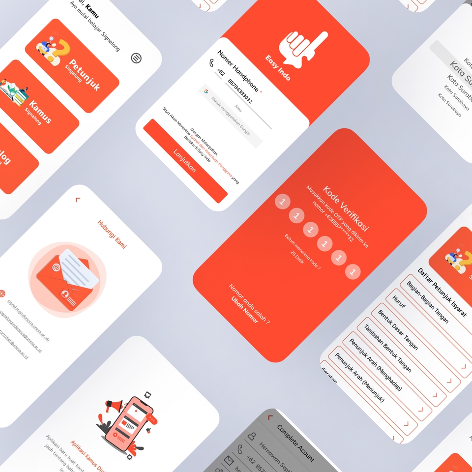 Design UI/UX Mobile & Website (Development)