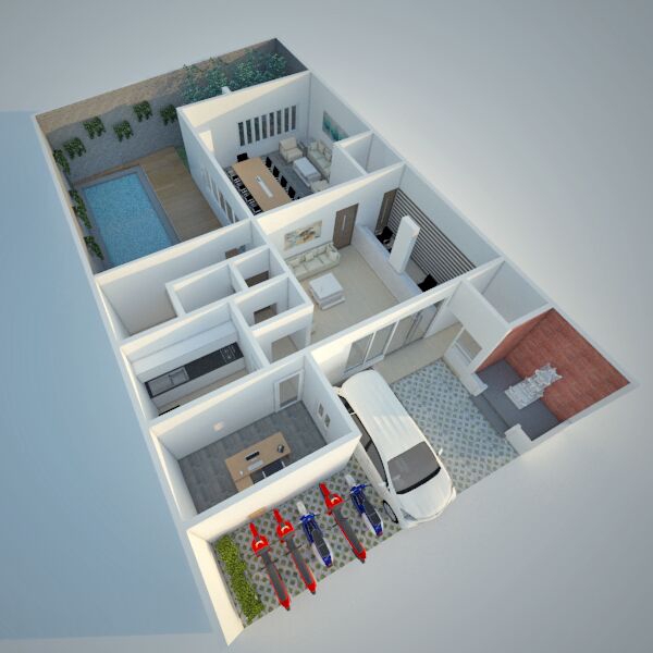 CAD Drawing - Jasa Pembuatan Design Denah 2D dan 3D only - 4