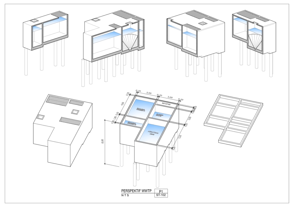 CAD Drawing - Jasa Autocad 2D, Gambar Kerja DED, As-Built Drawing dan Gambar IMB - 8