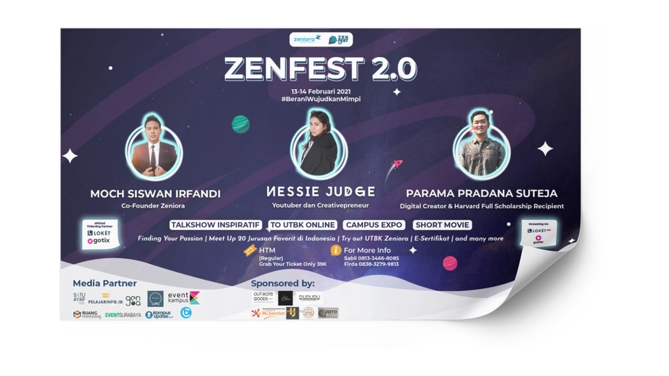 Banner, Spanduk, Backdrop, Stand Banner, Umbul-Umbul, Photobooth, flyer