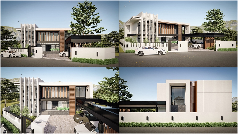 ออกแบบตกแต่งภายในและภายนอก - รับออกแบบงานภายนอก และงานภายใน (Exterior Facade Design & Interior Decoration Design) - 13