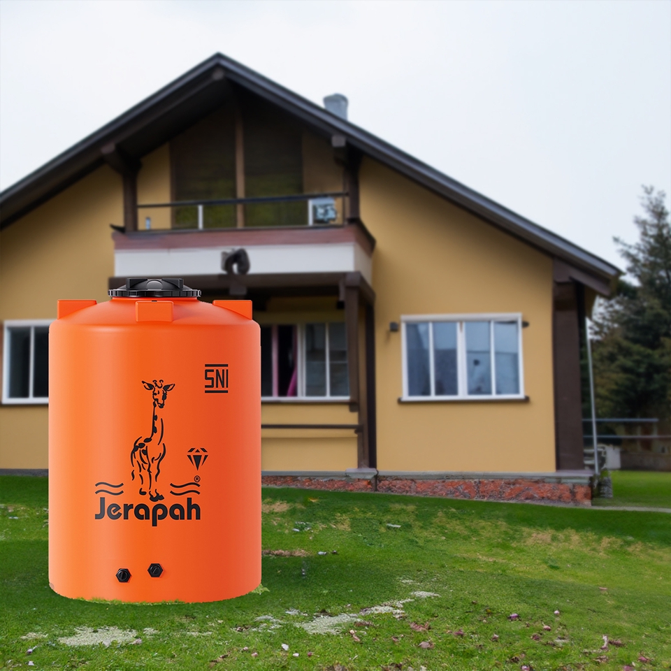 Jasa desain 3D untuk tangki air dengan desain unik dan modern untuk keperluan rumah, kantor, dan lainnya.