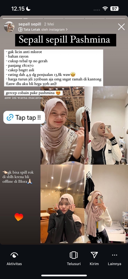 Selebgram/ Socmed - Jasa Review Produk, Paid Promote, dan Endorsement Instagram Terjangkau - 9