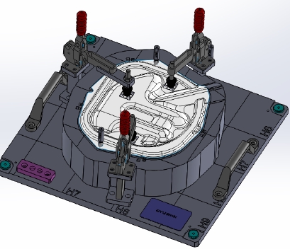 Design and Drafting using CAD/CAM software