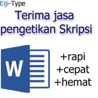 Pengetikan Umum - Jasa Pengetikan Dokumen / Ulang, Jadi 1 Hari - 5