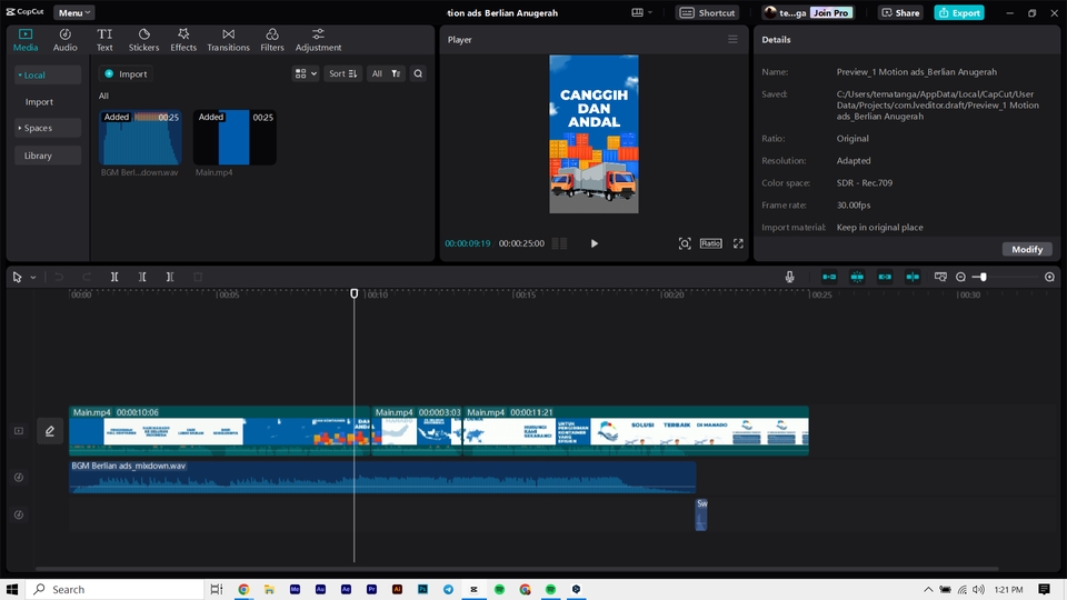 Video Editing - Jasa Video Editing Short Video Konten Social Media 1 Hari Jadi - 8