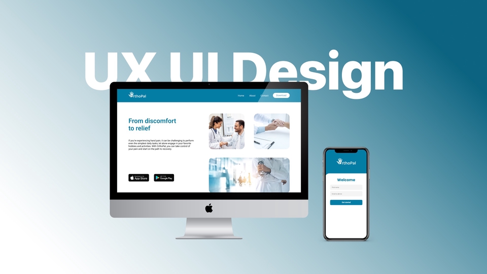 UX/UI Design for Web & App - รับออกแบบ Website  UX,UI  และ Mobile application - 1