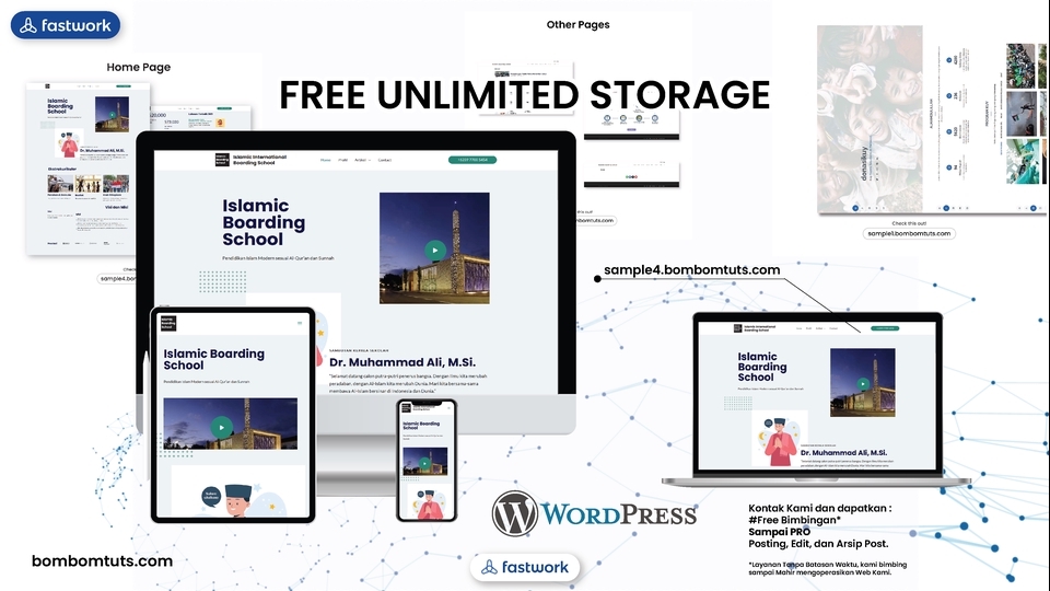 Web Development - Pembuatan Website Sekolah, Perusahaan, Landing Page Company Profile 3 - 7 Hari Selesai. - 1