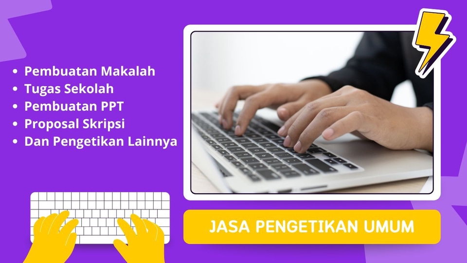 Jasa Pengetikan Online untuk Tugas Sekolah, Makalah, Skripsi, Proposal dan Pengetikan Dokumen lainnya.