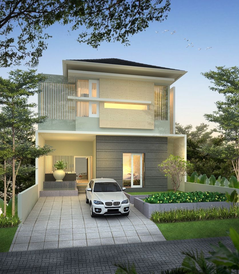 3D & Perspektif - Desain Rumah Megah, Interior Reditential Space & Commercial Space - 12