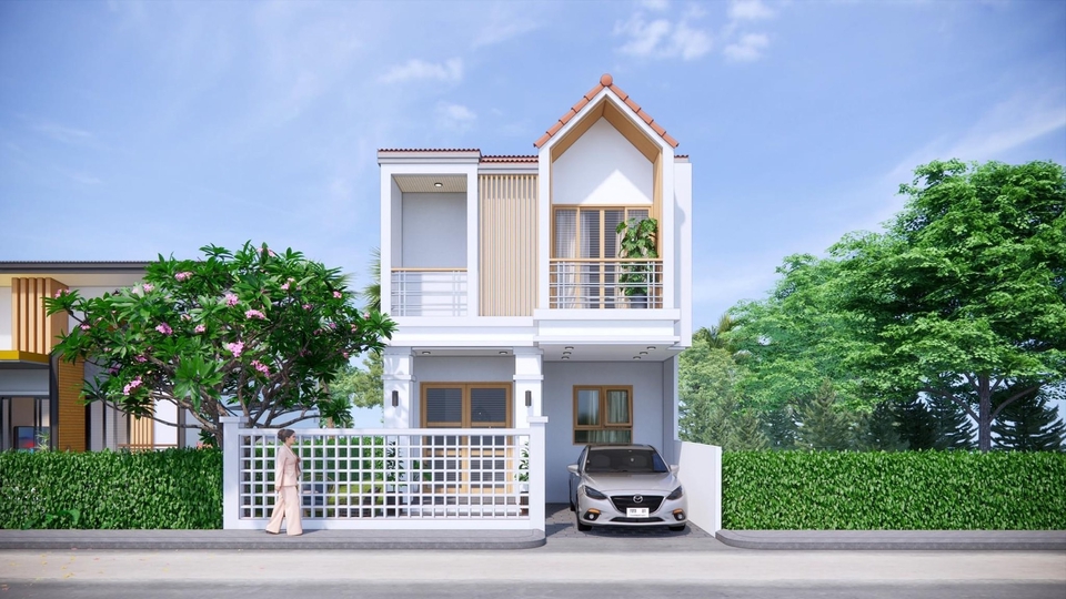 เขียนแบบวิศวกรรมและออกแบบโครงสร้าง - เขียนแบบบ้านพักอาศัย/ออกแบบบ้านพักอาศัย/ตกแต่งภายใน/คำนวนโครงสร้าง/เขียนดีเทลแบบขยาย/ประมาณราคา,BOQ - 7