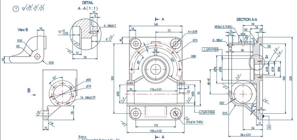 เขียนแบบวิศวกรรมและออกแบบโครงสร้าง - รับงานเขียนแบบ-ออกแบบ 3D Model / 2D Drawing ด้วยโปรแกรม Autodesk Inventor & Auto CAD - 7