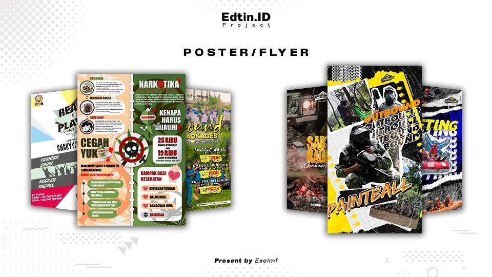 Digital Printing - JASA DESIGN BANNER/POSTER/FLYER MURAH REVISI TAK TERBATAS - 2