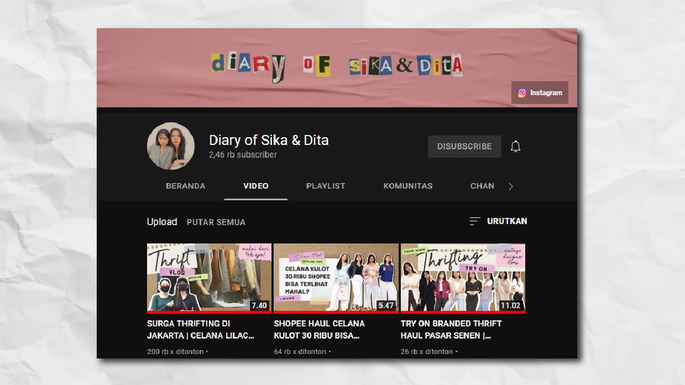 Video Editing - Video Editing + Thumbnail, 3 hari jadi - 1