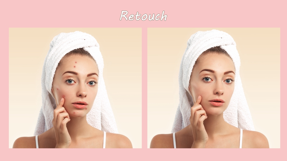 ไดคัท & Photoshop - รีทัชหน้าเนียนใส ลบสิว / ไดคัท ภาพบุคคล / สินค้า ปรับสี ตกแต่งภาพ - 2