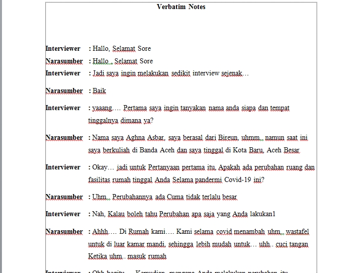 Pengetikan Umum - Verbatim (Siap dalam sehari) - 2