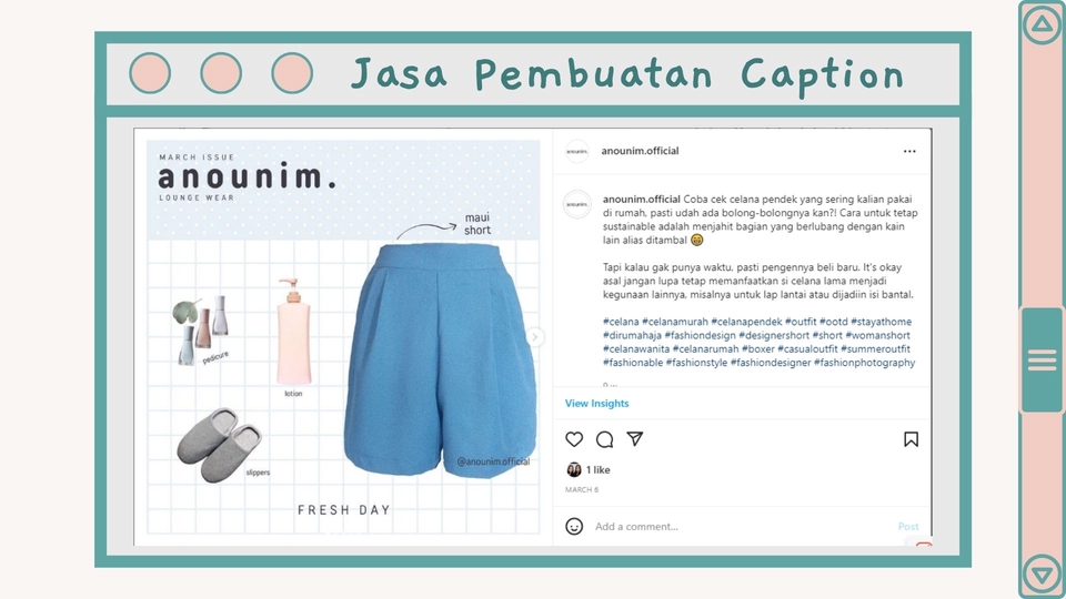 Caption Sosial Media - Copywriting/Caption Social Media (FREE Hashtag) - 3