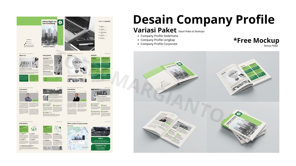 Jasa Desain Corporate Identity / Brand Identity - Desain Company Profile