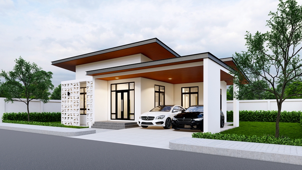 3D Perspective - 3D Perspective Interior Exterior and Video Present - 9