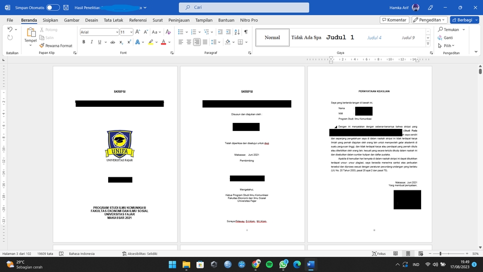 Jasa Lainnya - Penulis Jasa Skripsi dan Tesis - 12