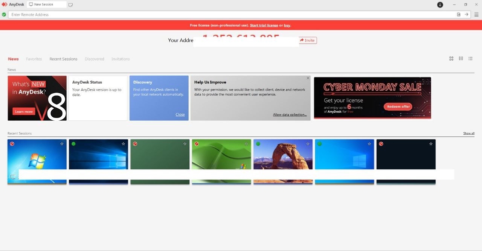 Install aplikasi/software desktop via remote