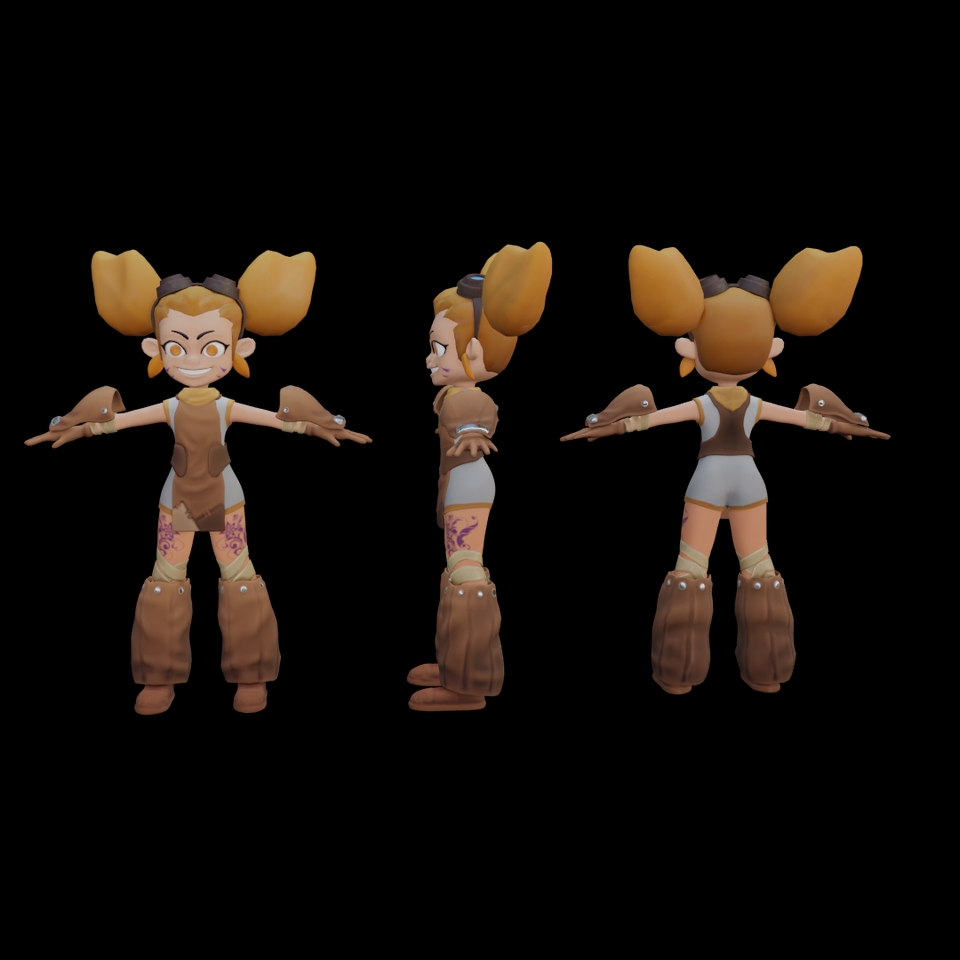 3D & Perspektif - 3D character modeling - 3