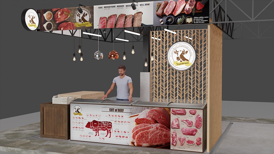 ออกแบบตกแต่งภายในและภายนอก - รับขึ้นแบบ 3D Model , ออกแบบ 3D Model , ออกแบบ Booth ,Kiosk and Furniture 3D - 25