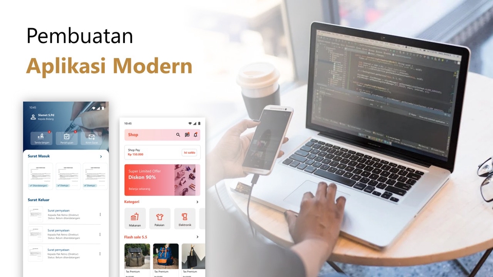 Jasa Pembuatan & Pengembangan Aplikasi Android - Pembuatan Aplikasi Hp/Android murah dan modern