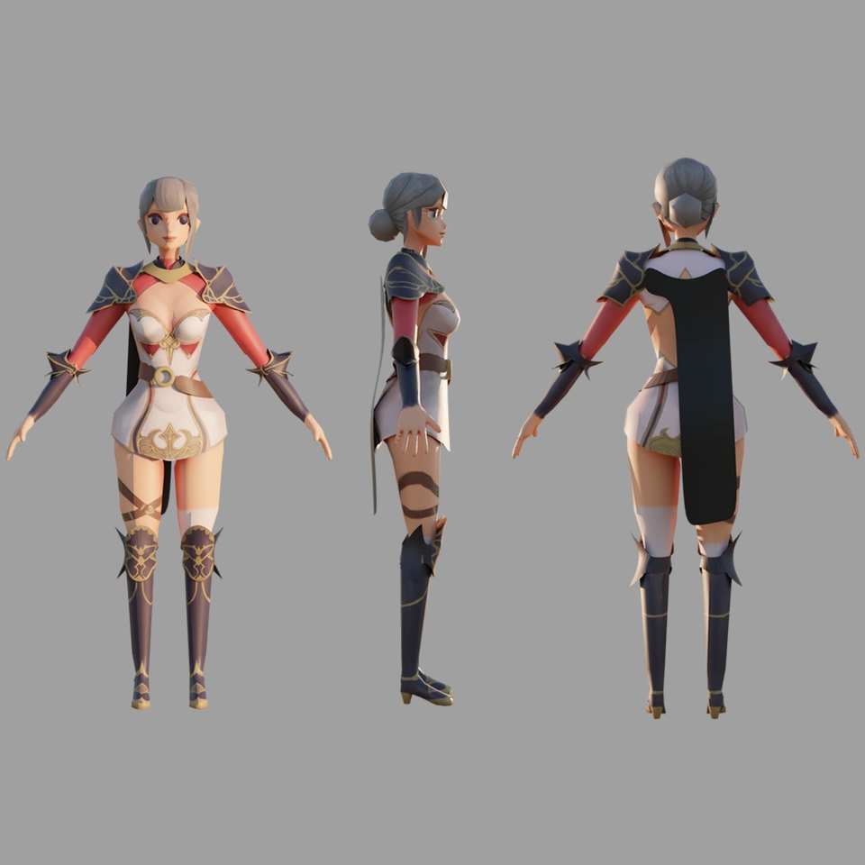 3D & Animasi - 3d character modelling for game and animation - 9