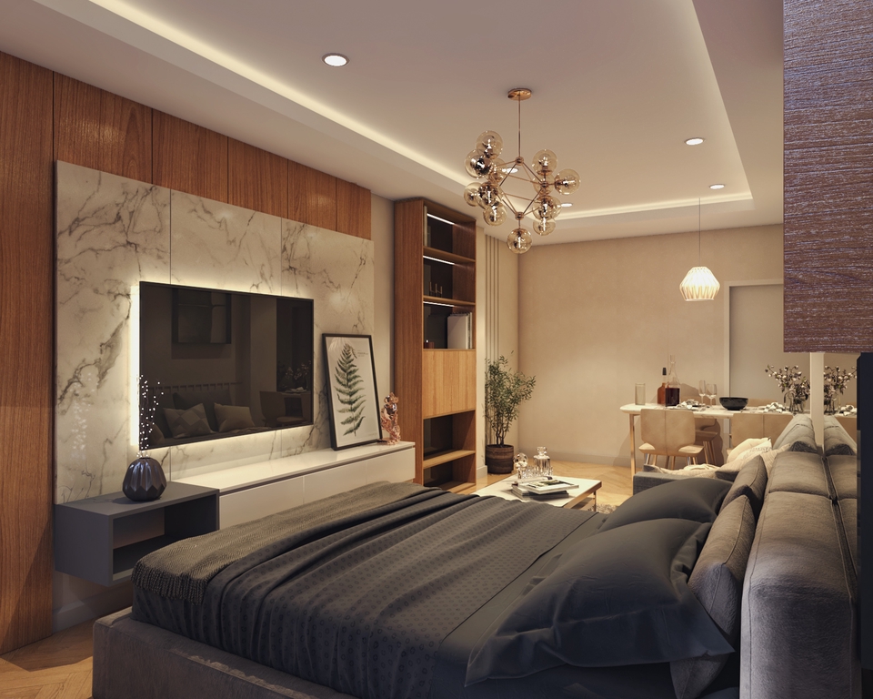 รับทำภาพ 3D Interior Perspective (งานภายใน)