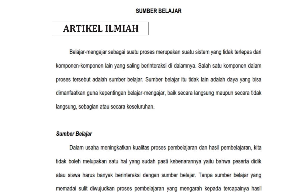 Pengetikan Umum - PEMBUATAN MAKALAH, JURNAL DAN LAIN - LAIN  - 4