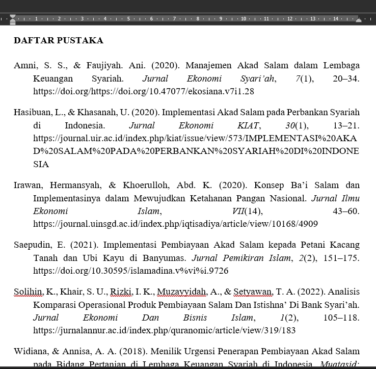 Pengetikan Umum - Pembuatan Makalah dan Jurnal - 7