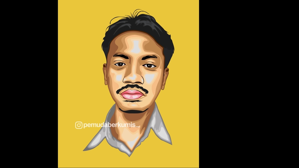 Gambar dan Ilustrasi - Jasa Desain Vektor Art (Edit Foto Jadi Kartun) - 3