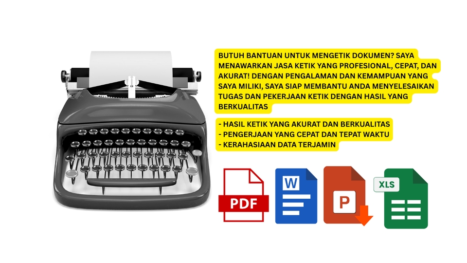 Pengetikan Umum - Professional Typist (Jasa Ketik Cepat dan Profesional) - 3