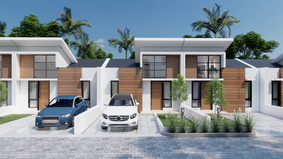 3D & Perspektif - Desain Arsitektural, 3D Modeling dan Rendering | 3 Hari Jadi - 16