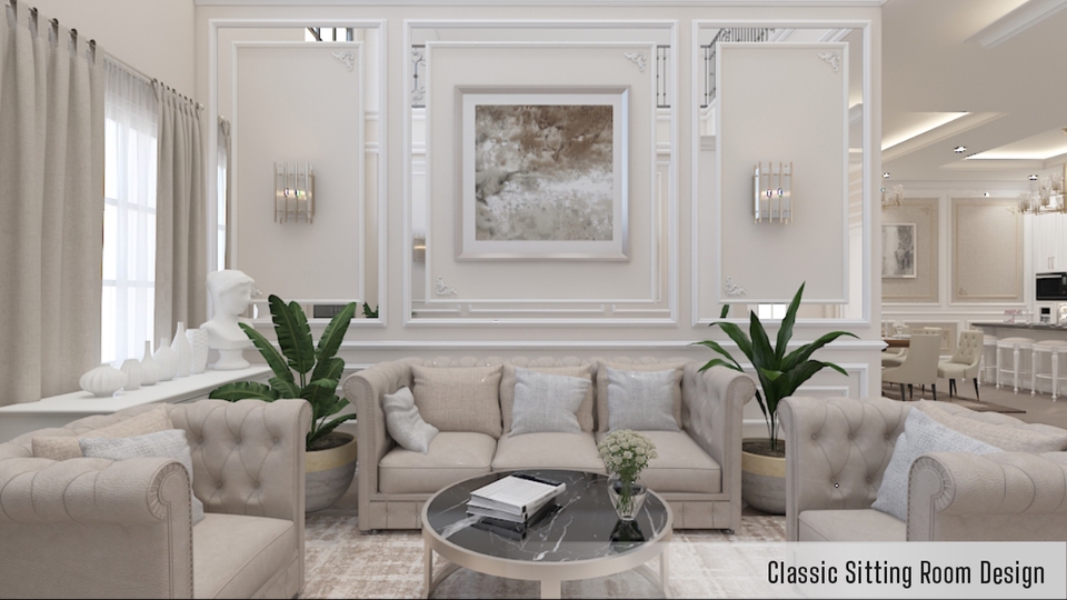 3D & Perspektif - Desain Interior & Furnitur (3D+Render+Gambar Kerja) Rumah Tinggal, Apartemen, Cafe dan Kantor - 6