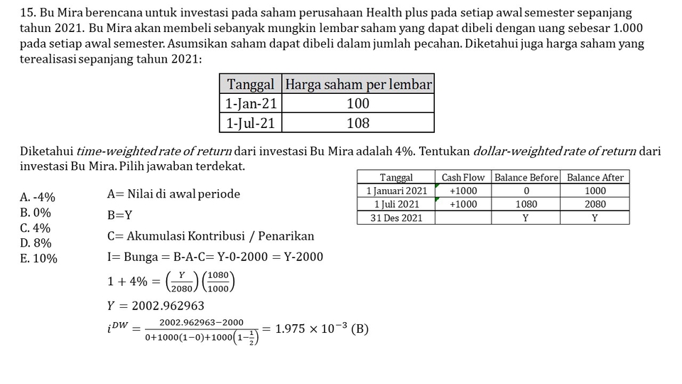 Jasa Lainnya - Jasa Buat Pembahasan/Jawaban Soal Matematika - 16