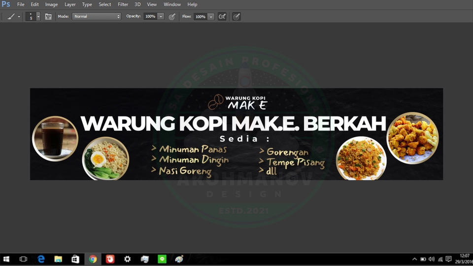 Digital Printing - BANNER UNTUK UMKM, MARKETPLACE, LAIN-LAIN (SIAP CETAK & FREE REVISI) - 7