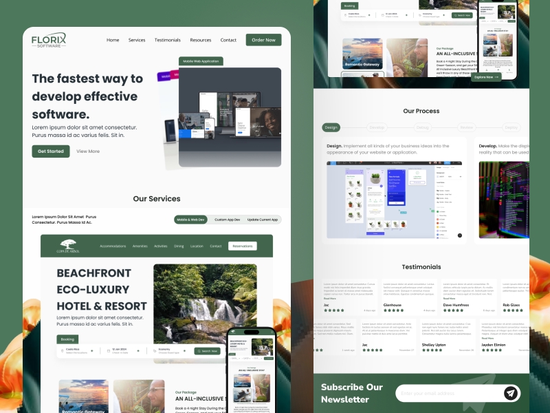 Jasa desain UI UX untuk aplikasi mobile, website, dan desktop.