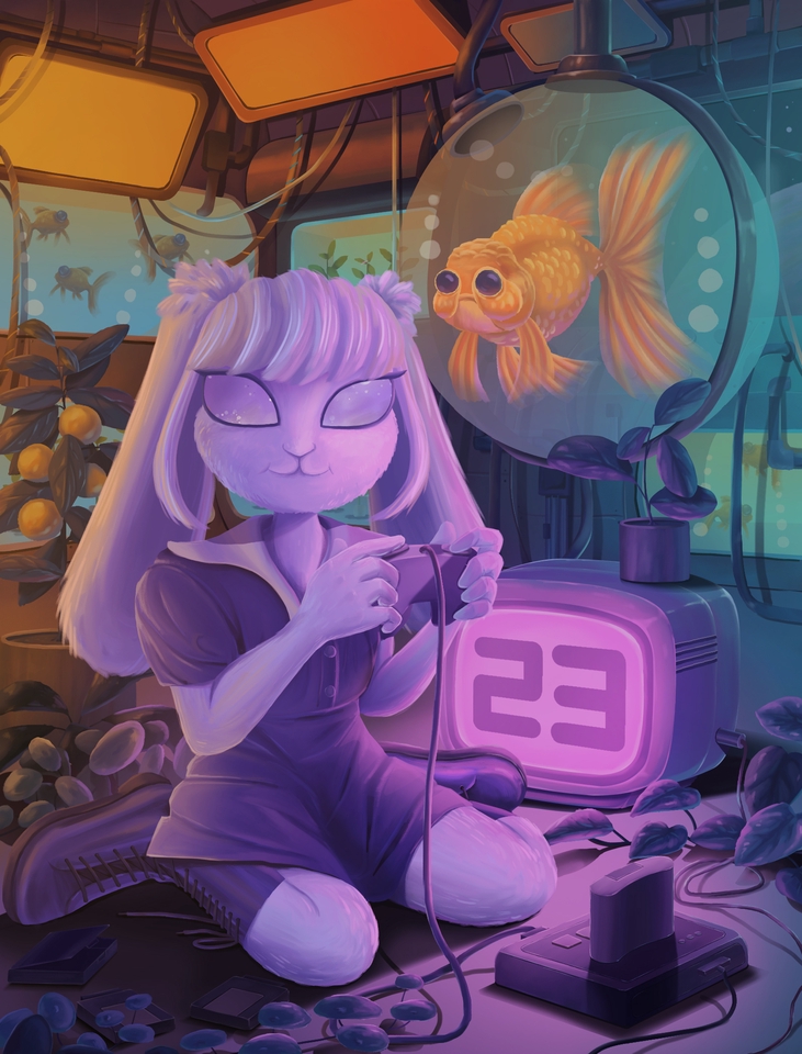 รับวาดรูปภาพประกอบ เกมส์ออนไลน์ น่ารัก สไตล์การ์ตูน  digital painting