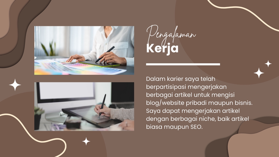 Jasa penulis artikel freelance, content writer profesional, menulis artikel SEO untuk landing page, blog, dan website pribadi.
