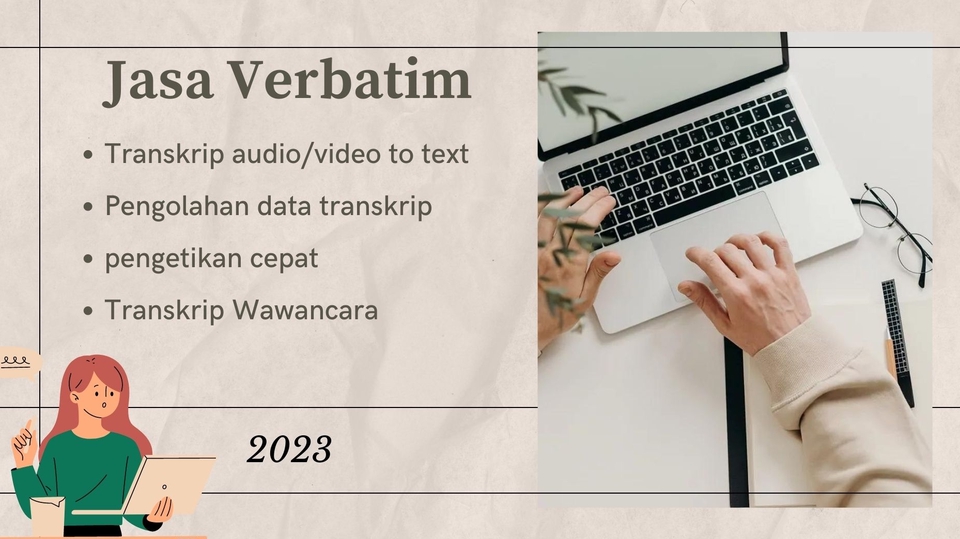 Pengetikan Umum - Jasa Verbatim - 1