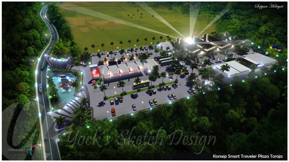 Jasa drafter autocad freelance desain denah Smart Traveler Plaza Toraja, desain arsitektur, gambar autocad