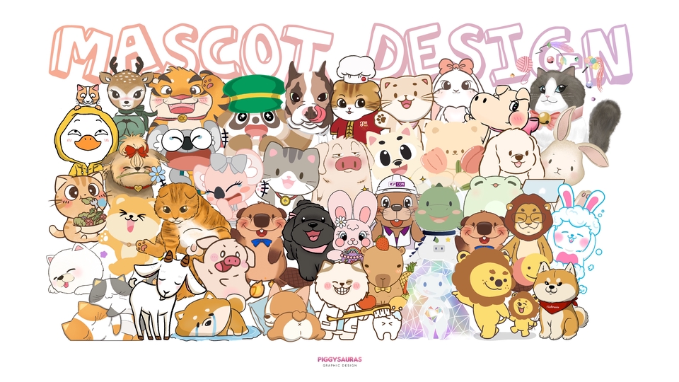 ออกแบบ LINE Sticker - Sticker Line น่ารัก กวนๆหลากหลายสไตล์ - 1