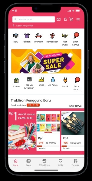 Desain UI/UX untuk Website, Mobile App dan Landing Page