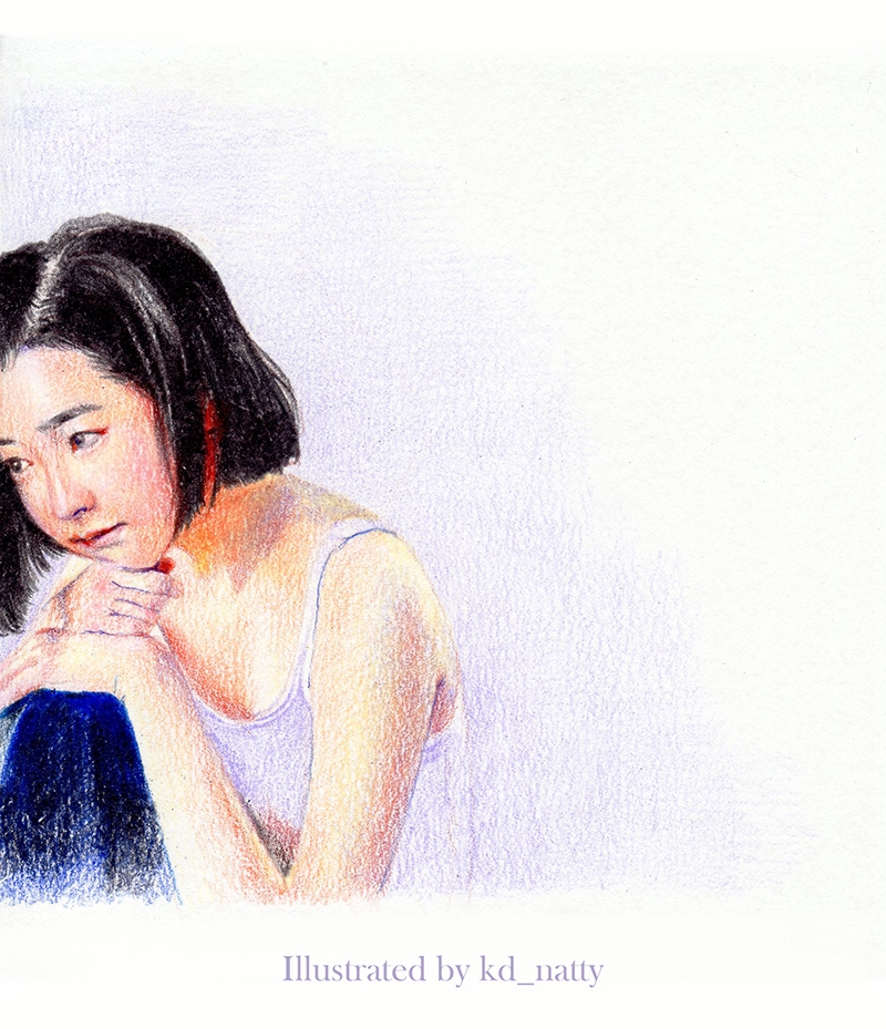 วาดภาพเหมือน Portrait - วาดภาพเหมือน ภาพประกอบ สีไม้ - 11