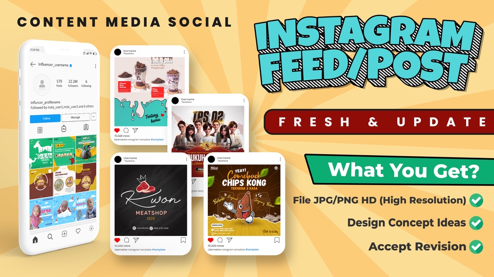 Jasa desain banner instagram, desain banner online, desain banner facebook, buat banner promosi, gambar promosi instagram, jasa desain banner