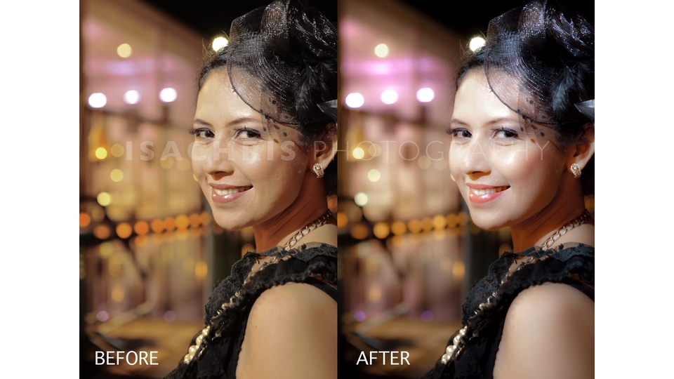 Photo Editing Warna Touch Up Ganti Background Simple Compositing
