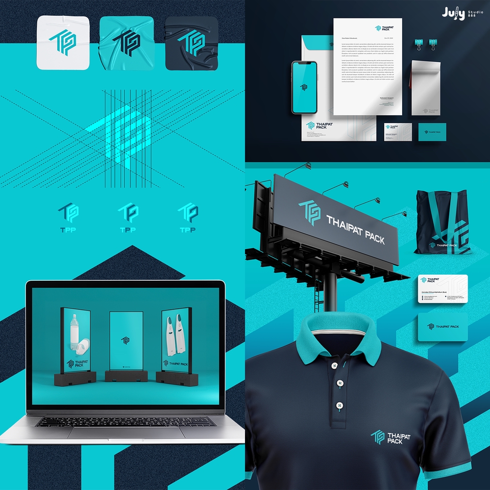 Logo - โลโก้ที่ใช้งานได้จริง ๆ ใช้งานง่าย สื่อสารได้ชัดเจน Professional Logo  - 22